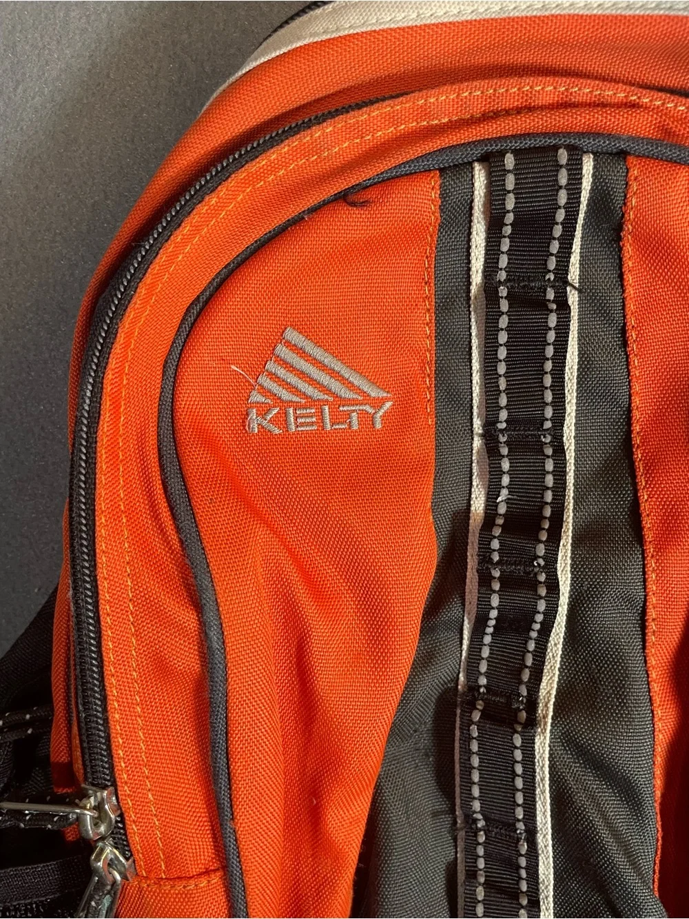 Kelty Grommet Kids Backpack / Daypack - Orange & Dark Gray (850 cu in)